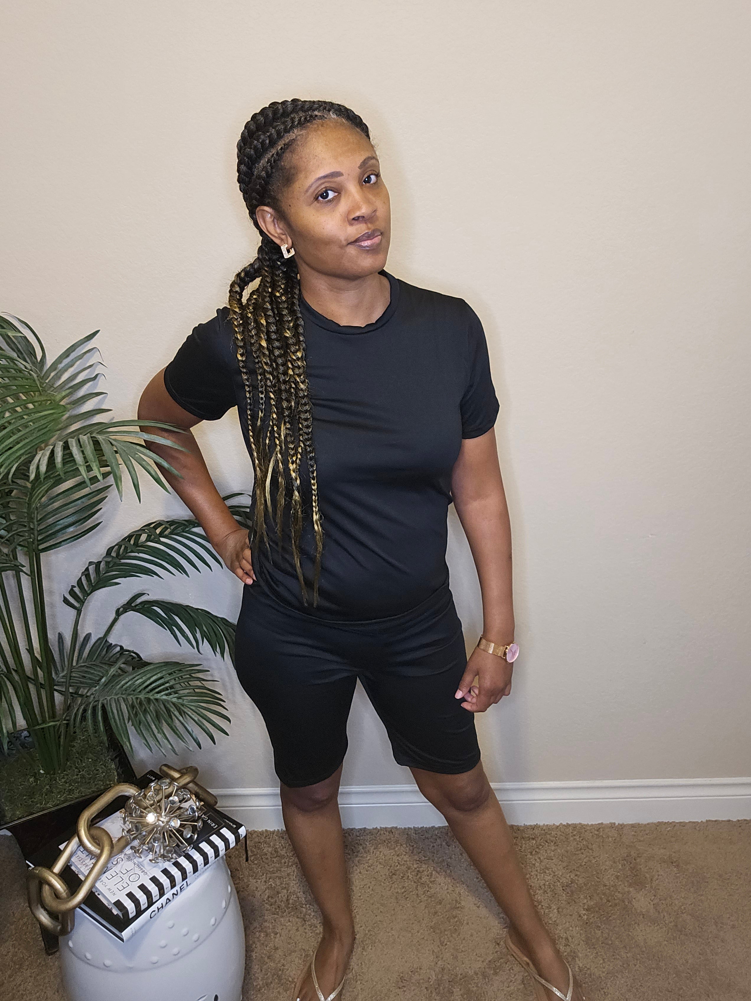 On my way | 2 piece set | black