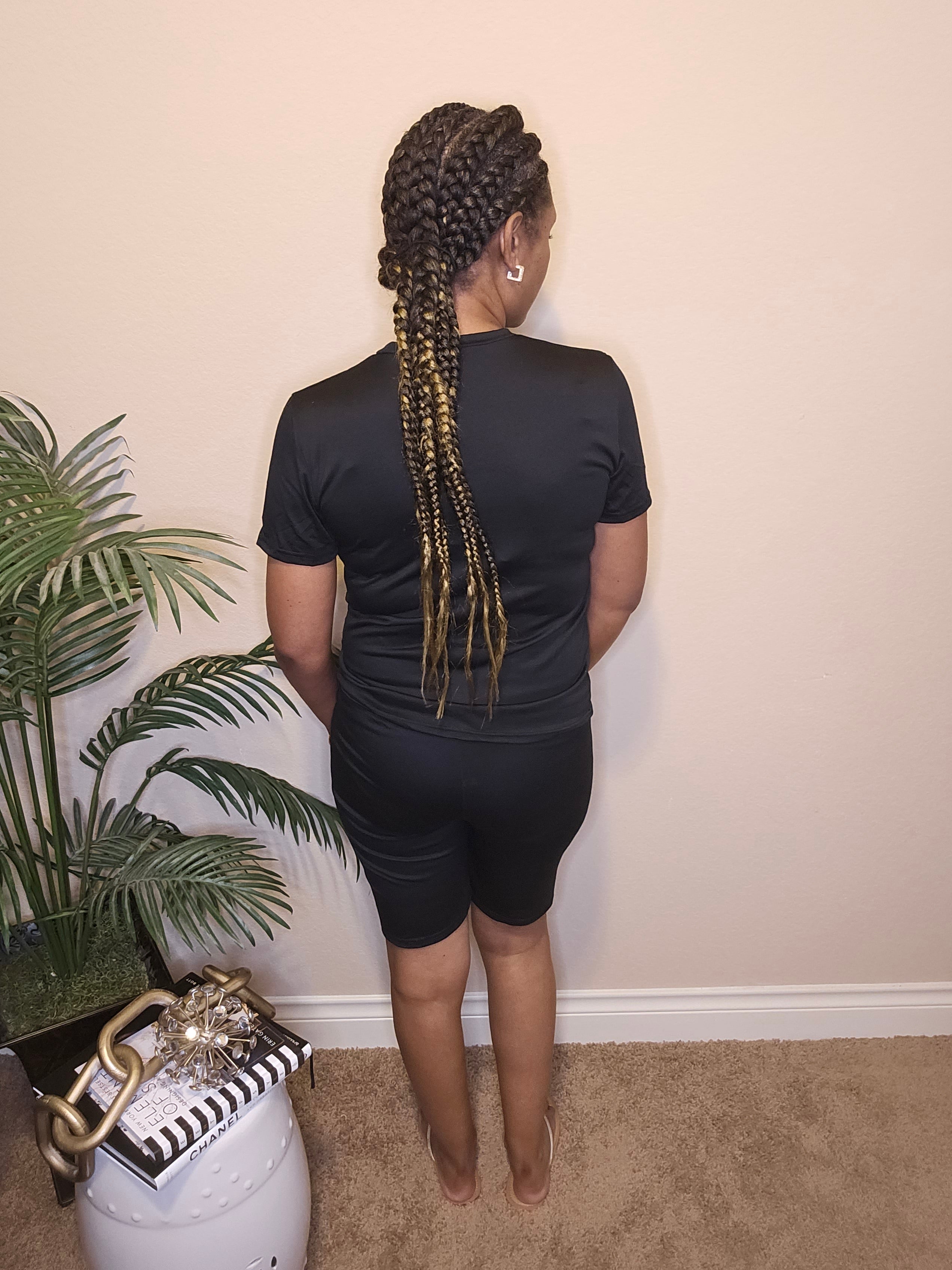 On my way | 2 piece set | black