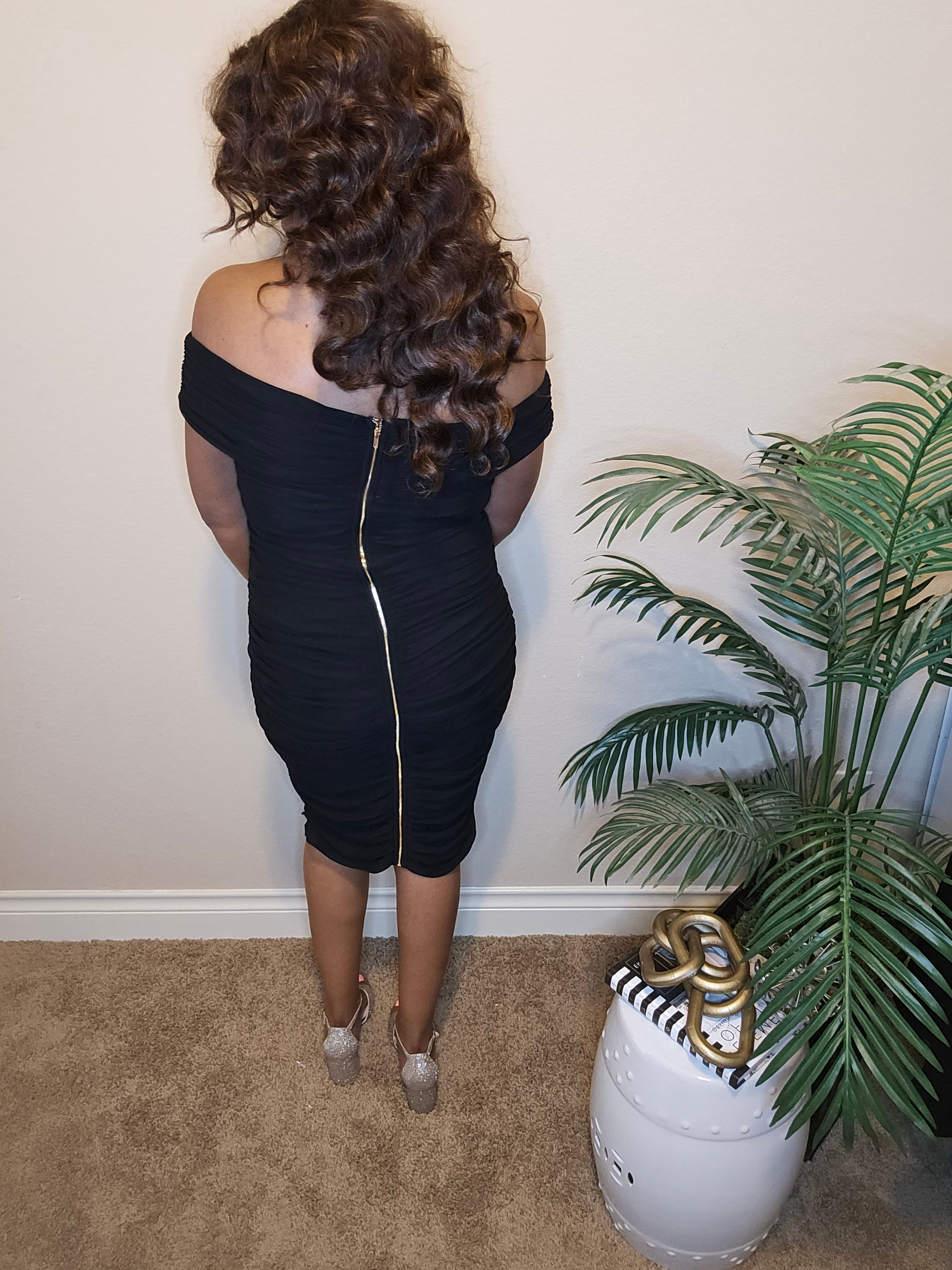 Trying to be yours | dress|black