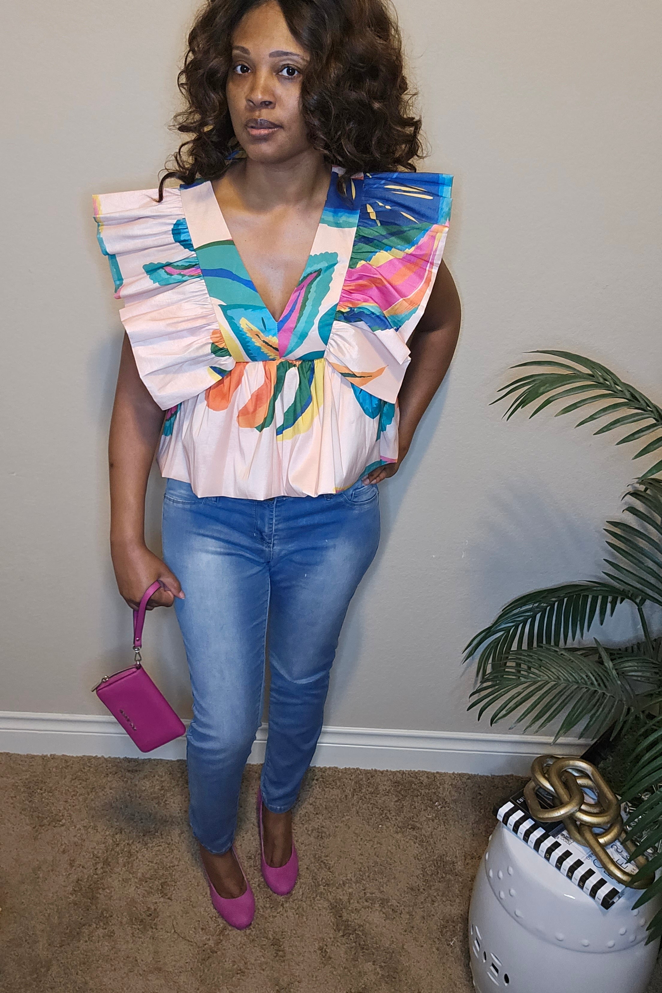 Katye top | multi color