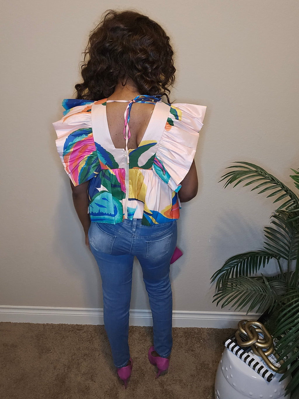 Katye top | multi color