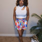 Ciandra shorts| bottoms| multi-color
