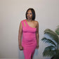 Good times | dress|Magenta