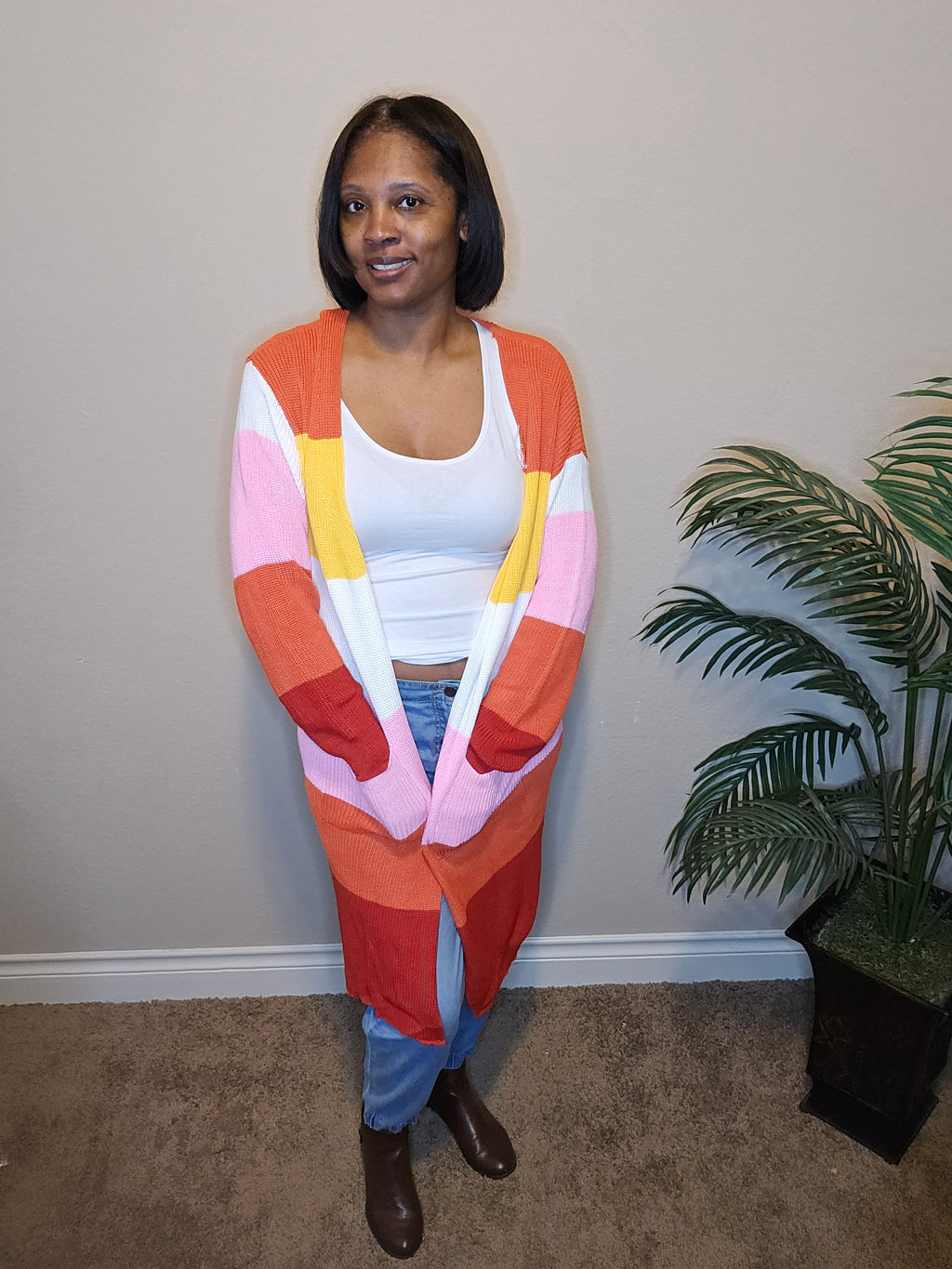 Brighter  days| cardigan sweater|