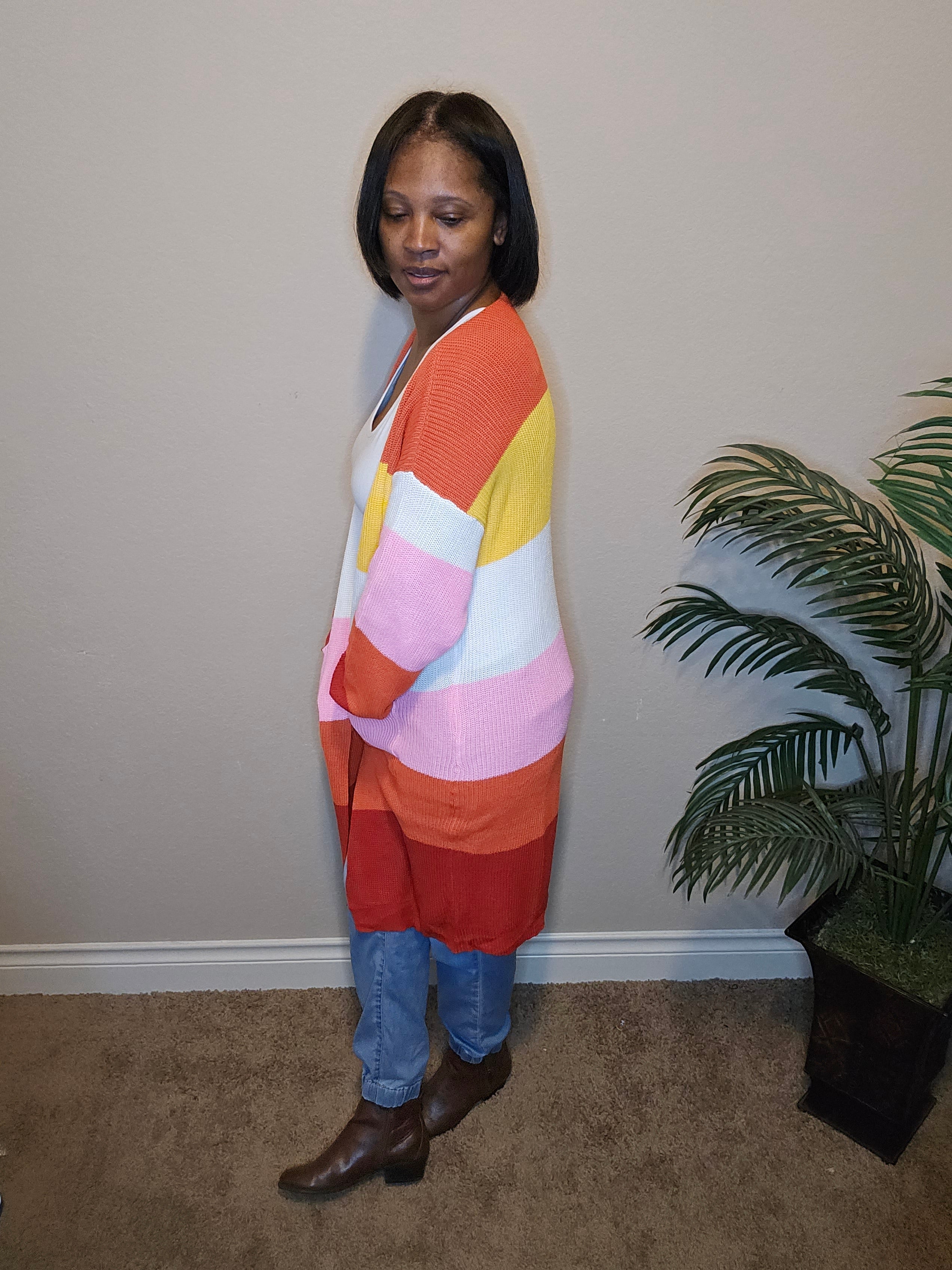 Brighter  days| cardigan sweater|