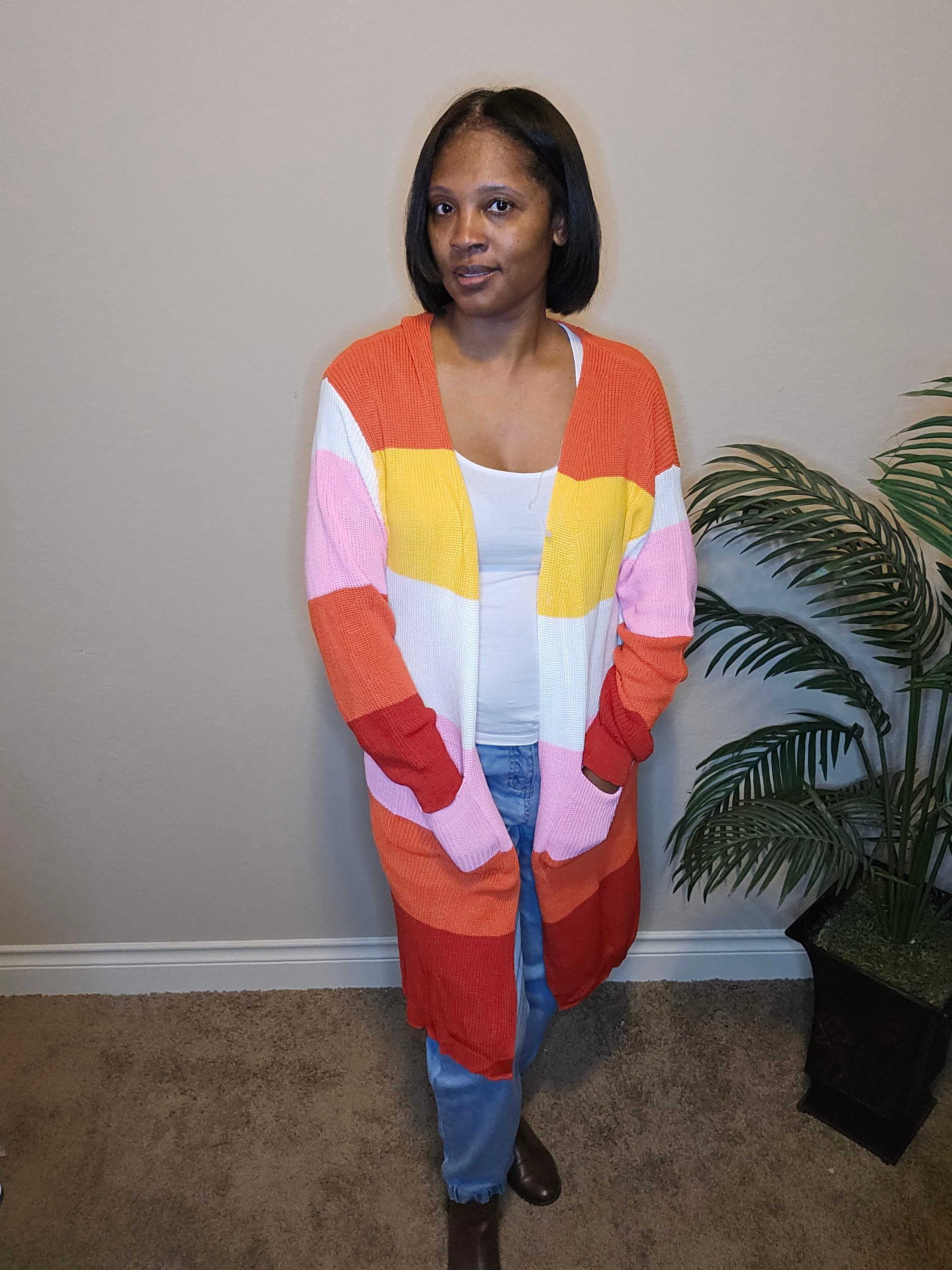 Brighter  days| cardigan sweater|