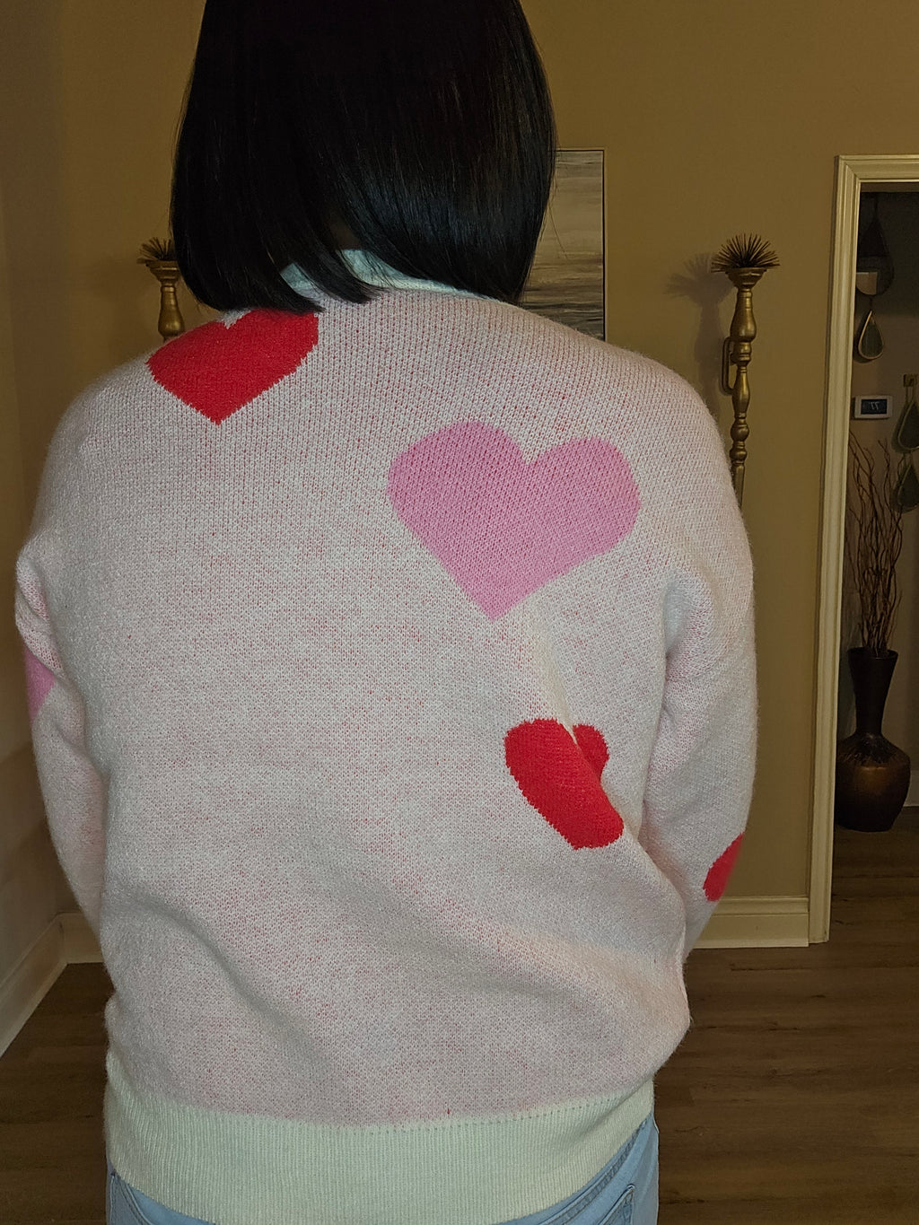 Sweetheart sweater| pink