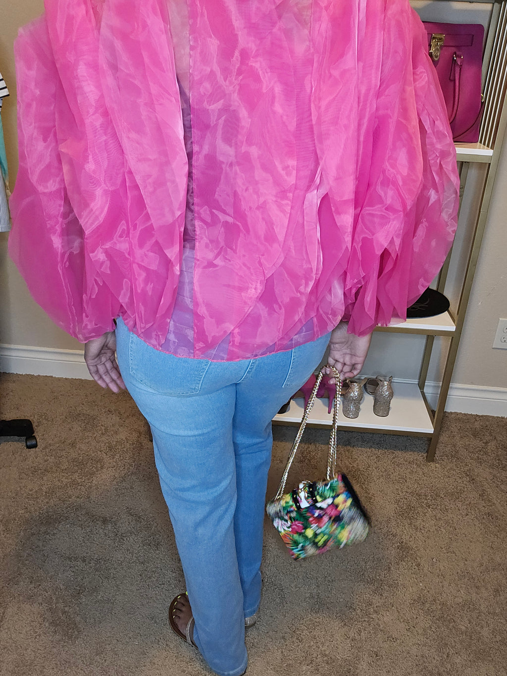 Two steppin' ripped skinny jeans