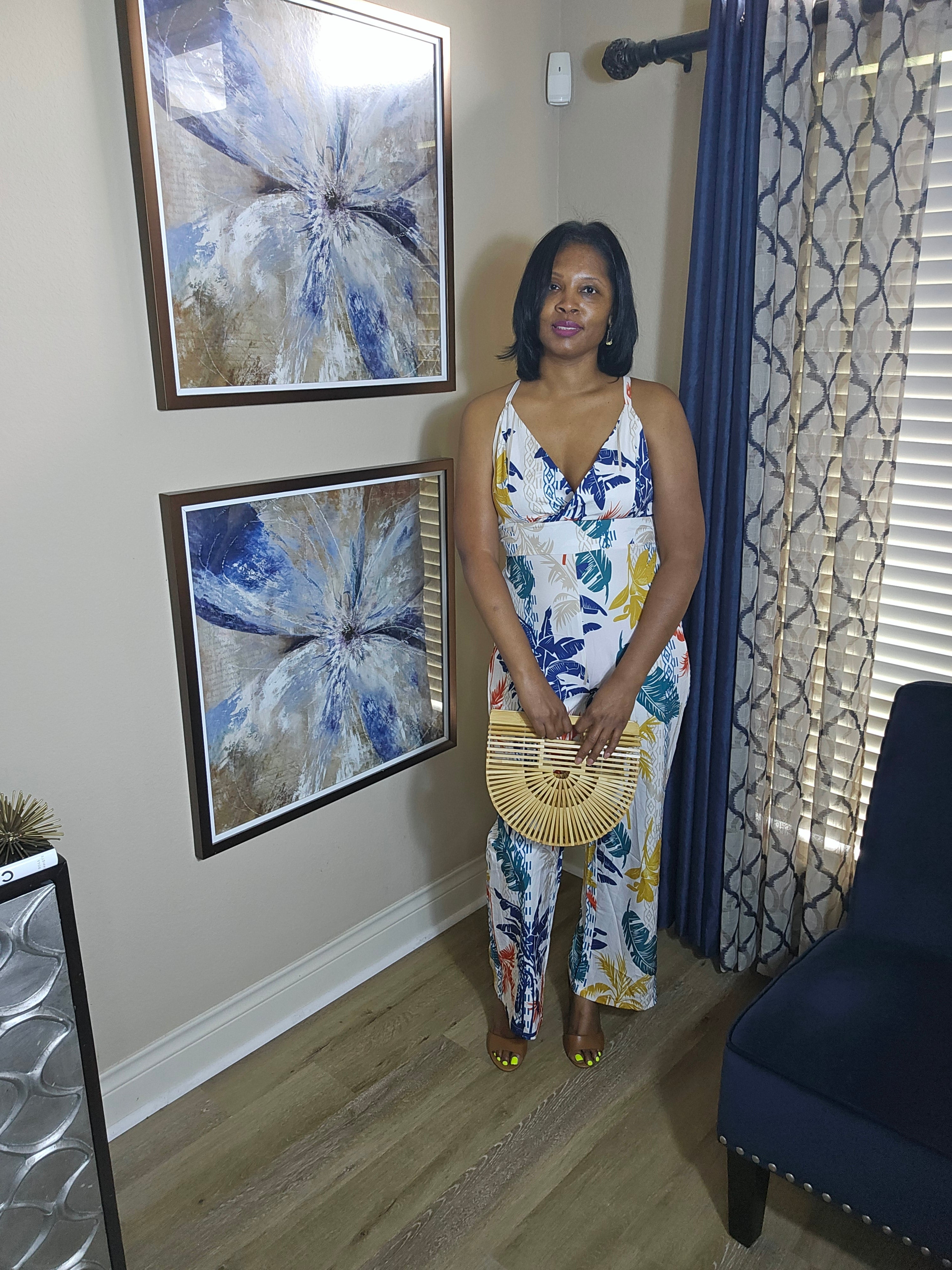 Tropical days jumpsuit