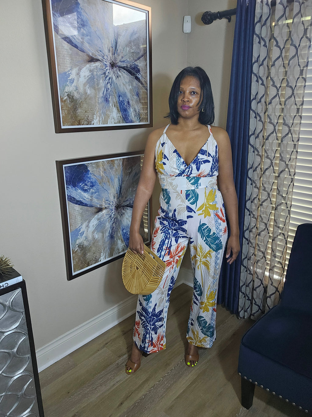 Tropical days jumpsuit