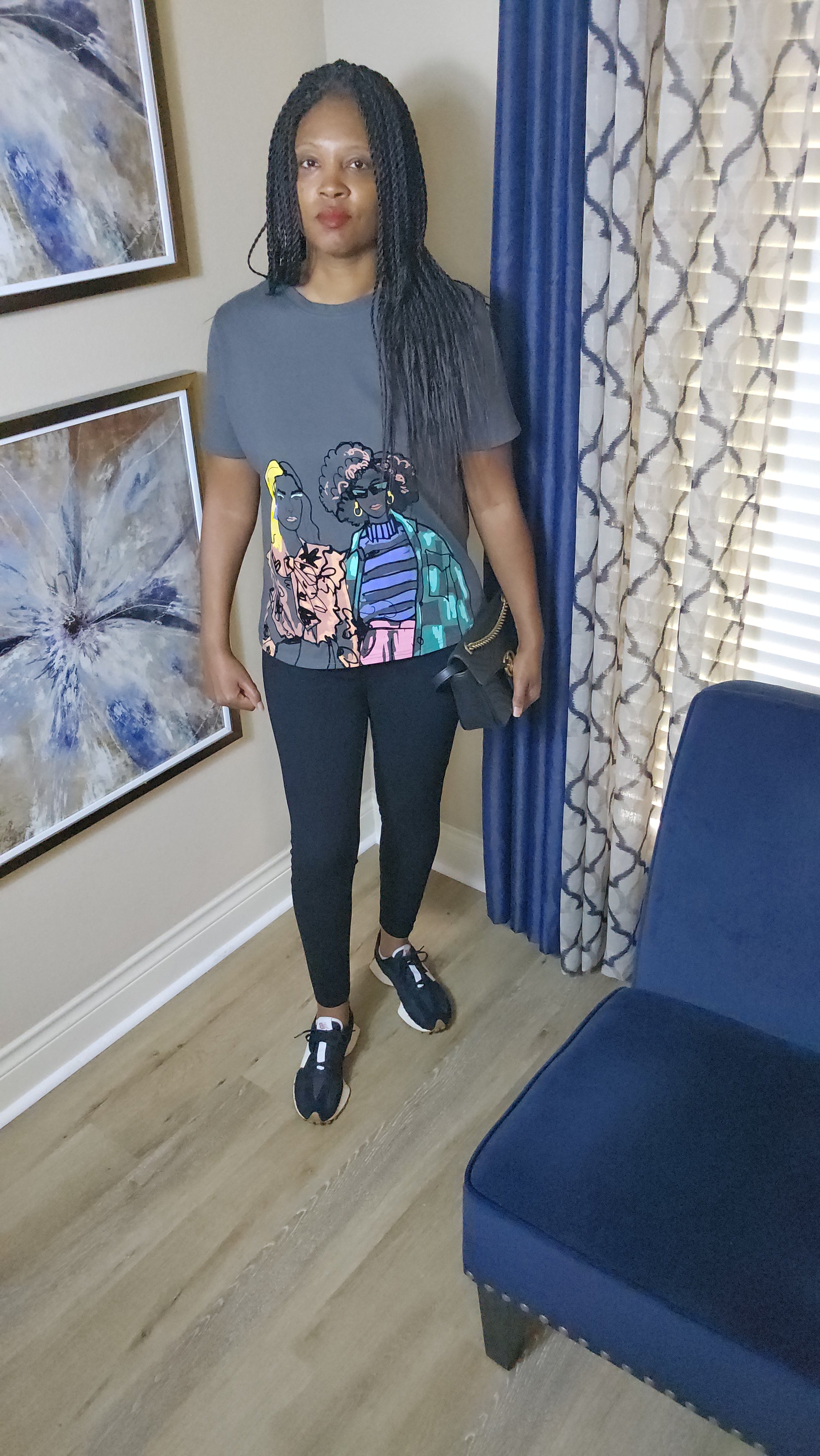 The girls graphic t shirt