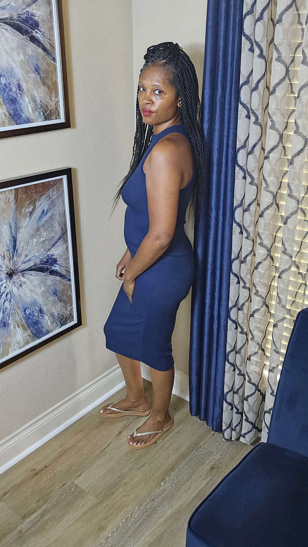 Lillie Love dress| navy