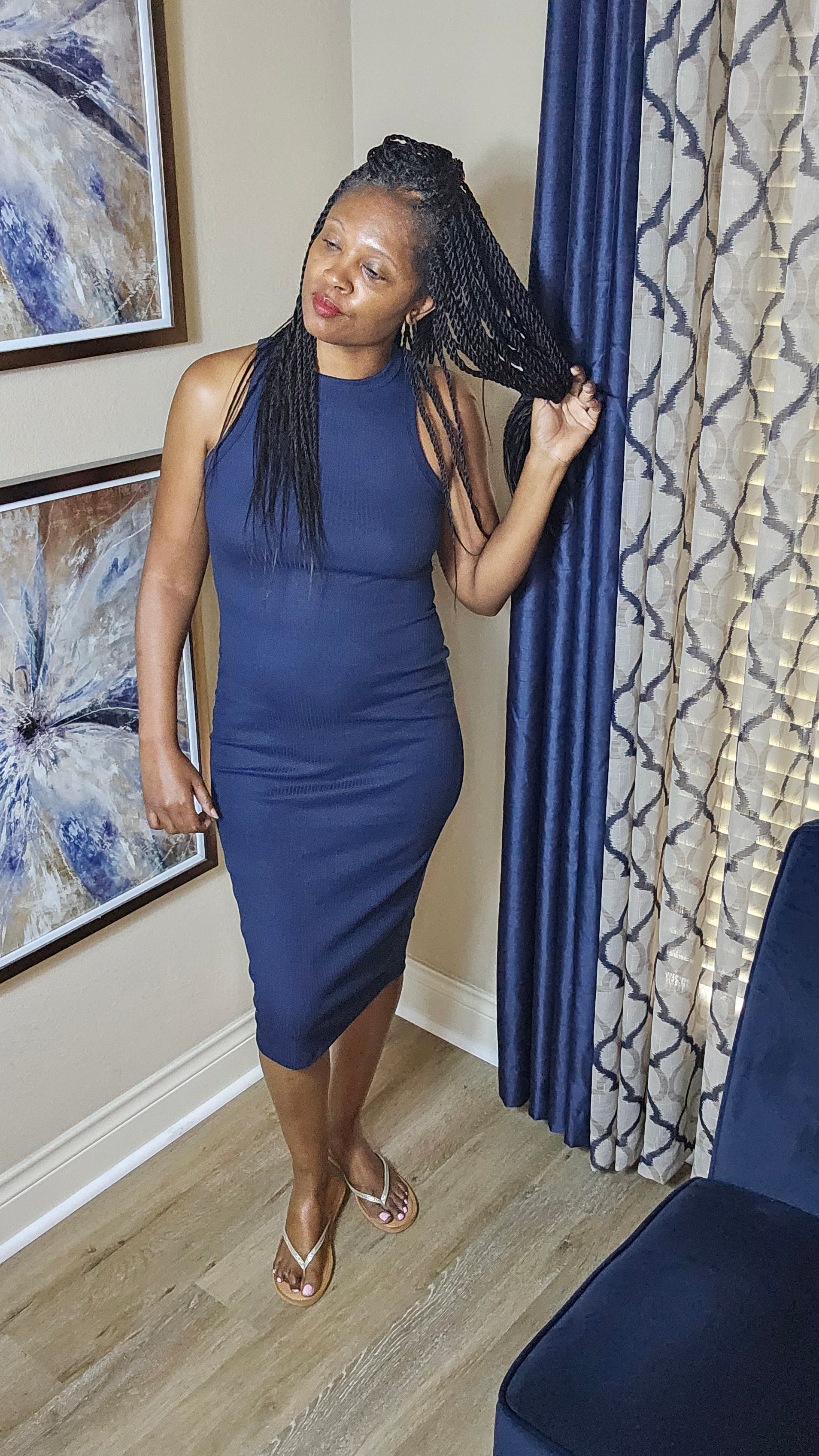 Lillie Love dress| navy