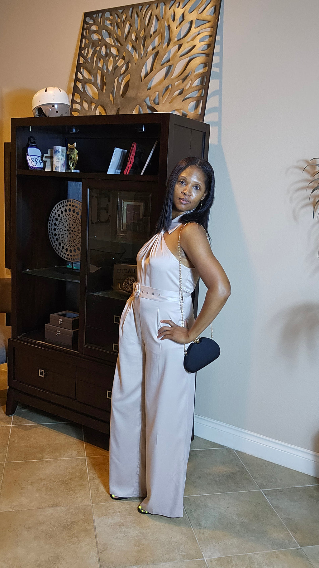 Talk about about it purse| black satin purse