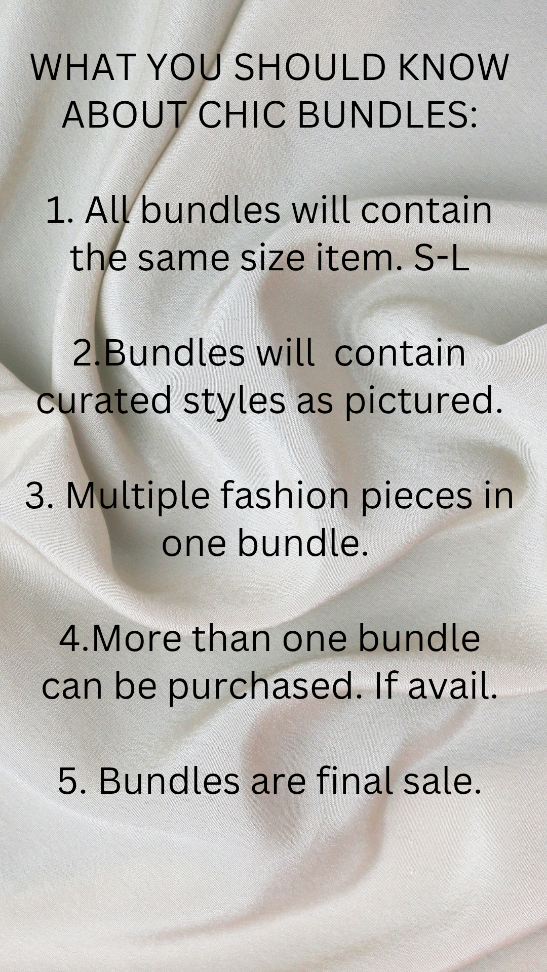 Chic bundle 3 for $99