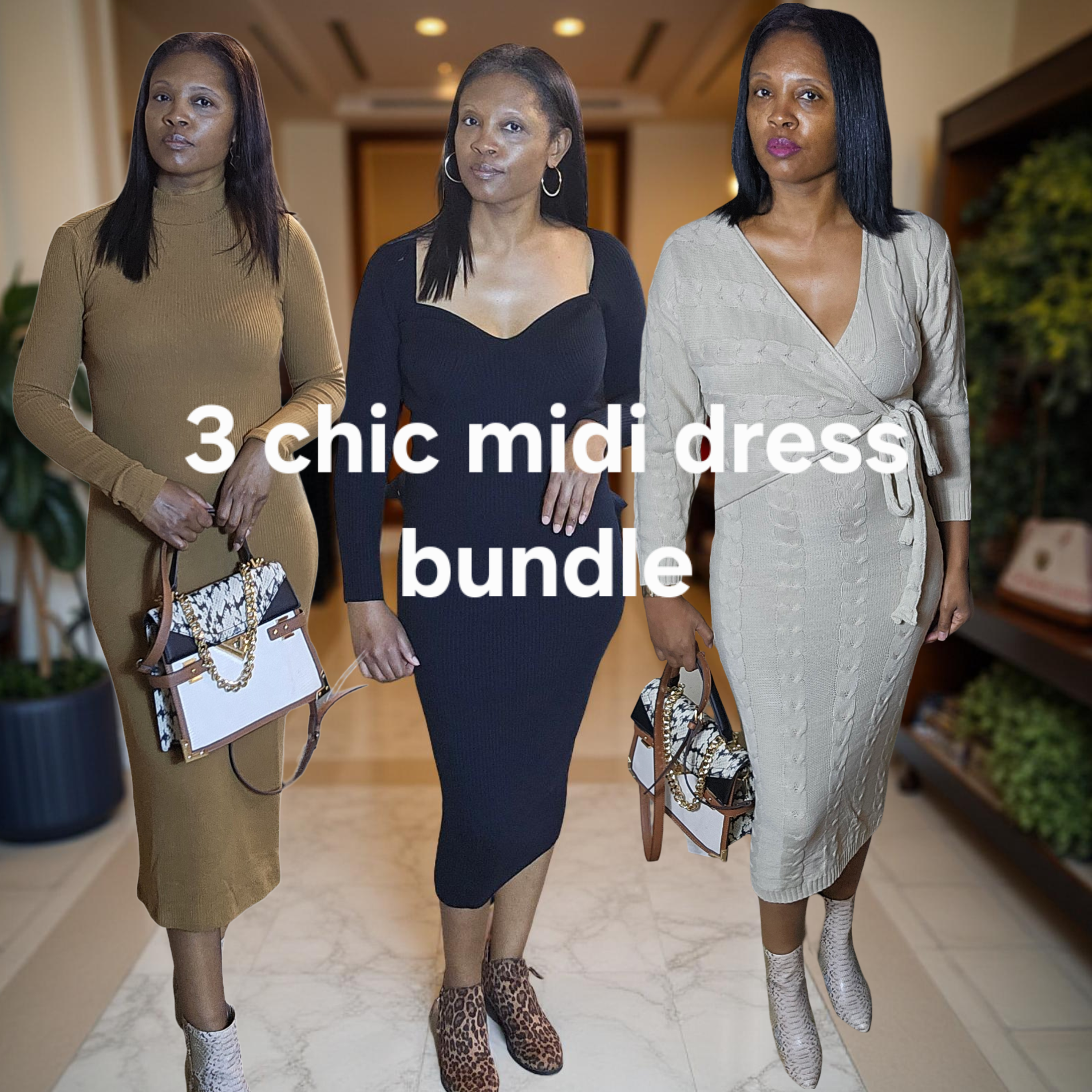 Chic midi dress bundle