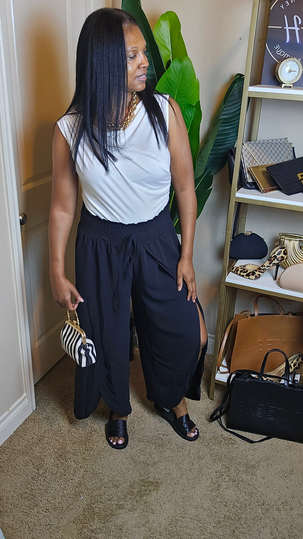 Black pants| Vacation in Thailand pants