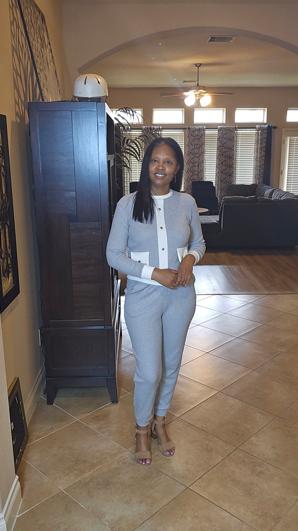Grey two piece set| looking for it set