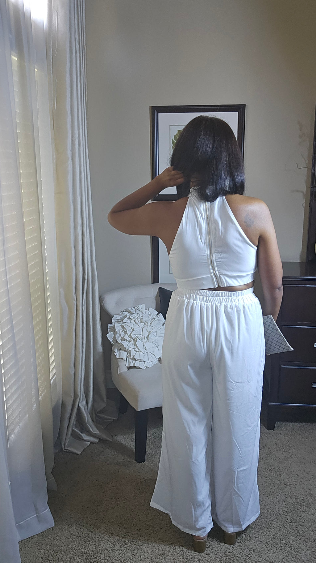 Live in the moment set|white