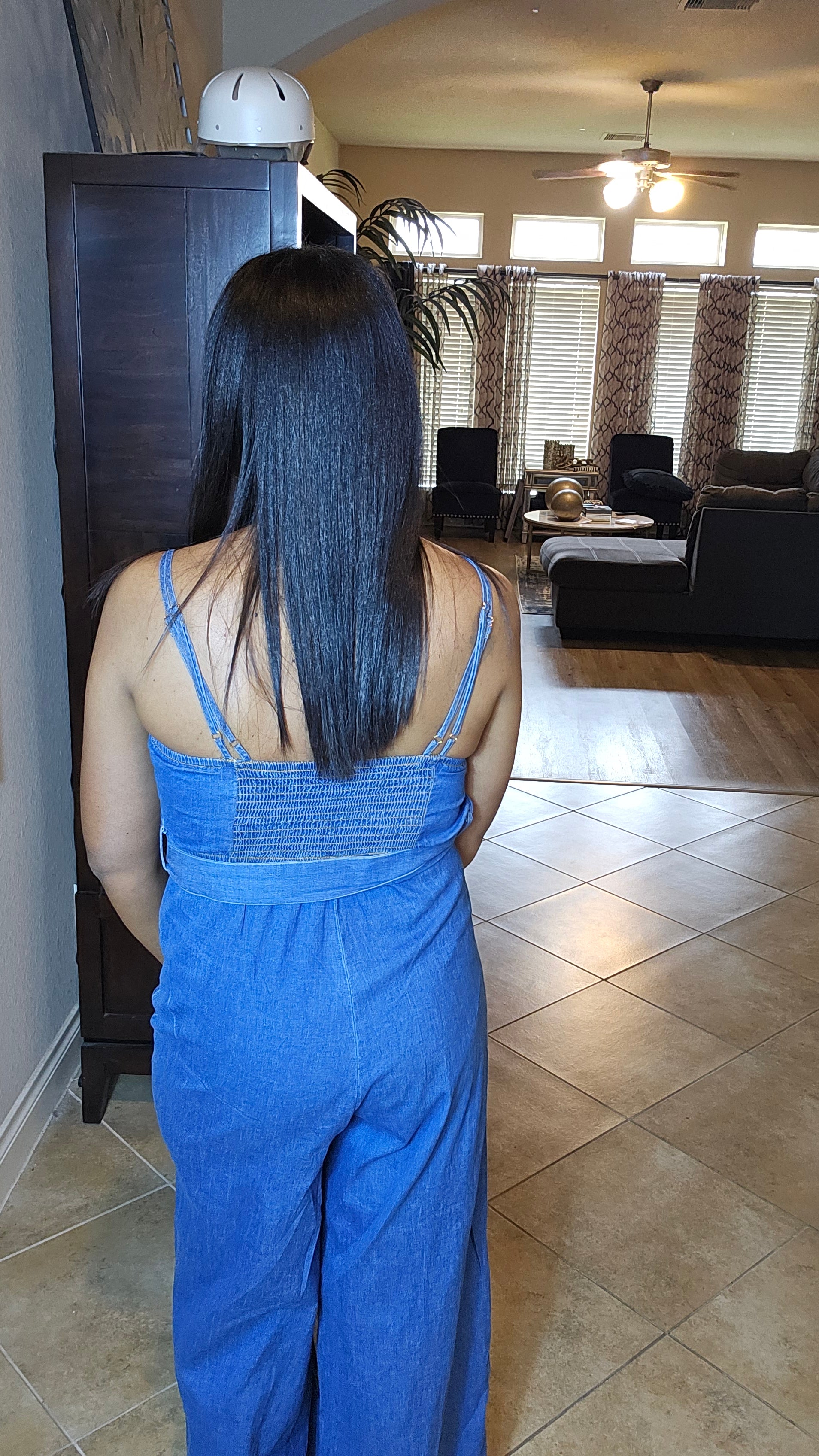 Denim  jumpsuit| vital jumpsuit