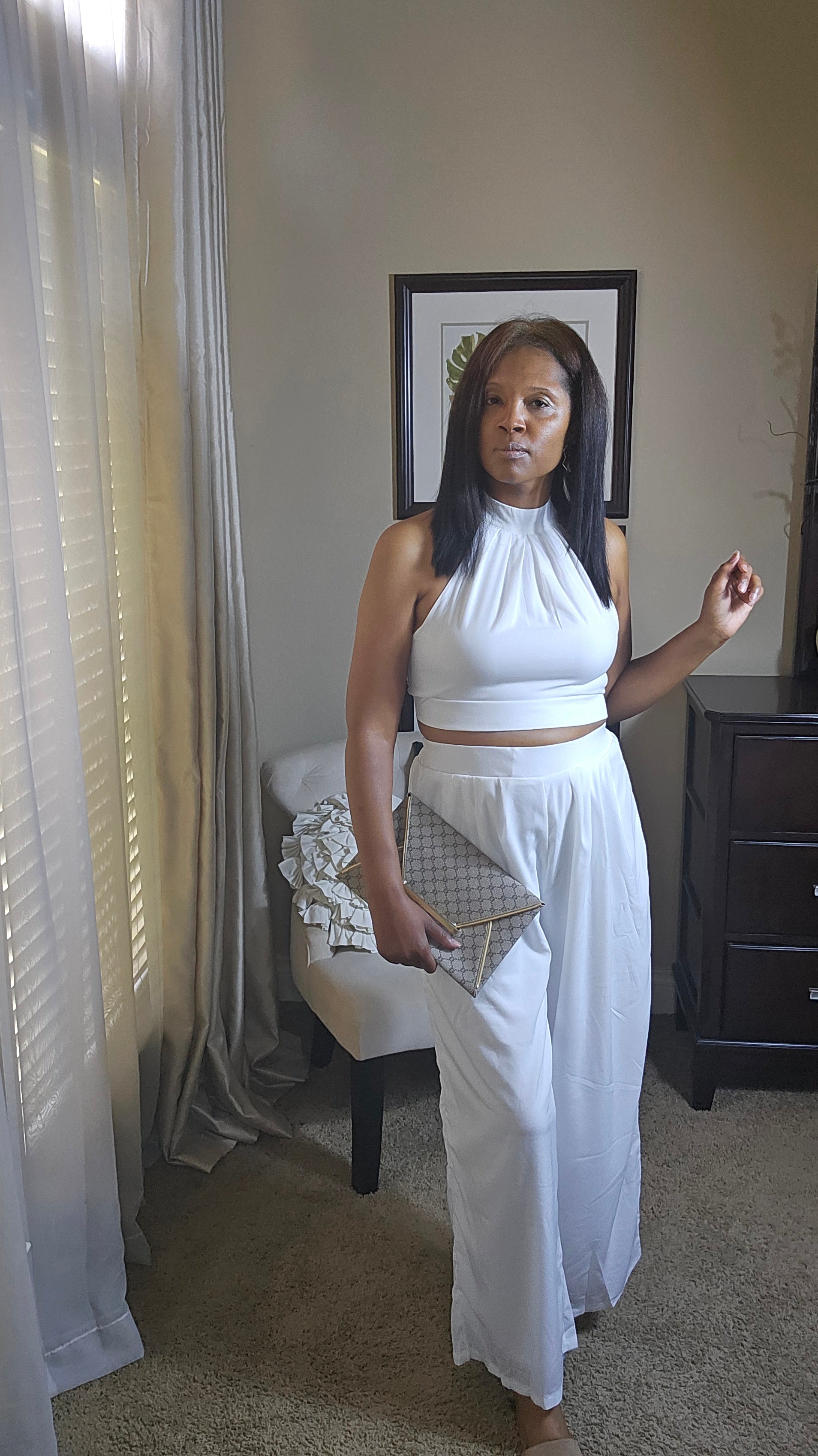 Live in the moment set|white