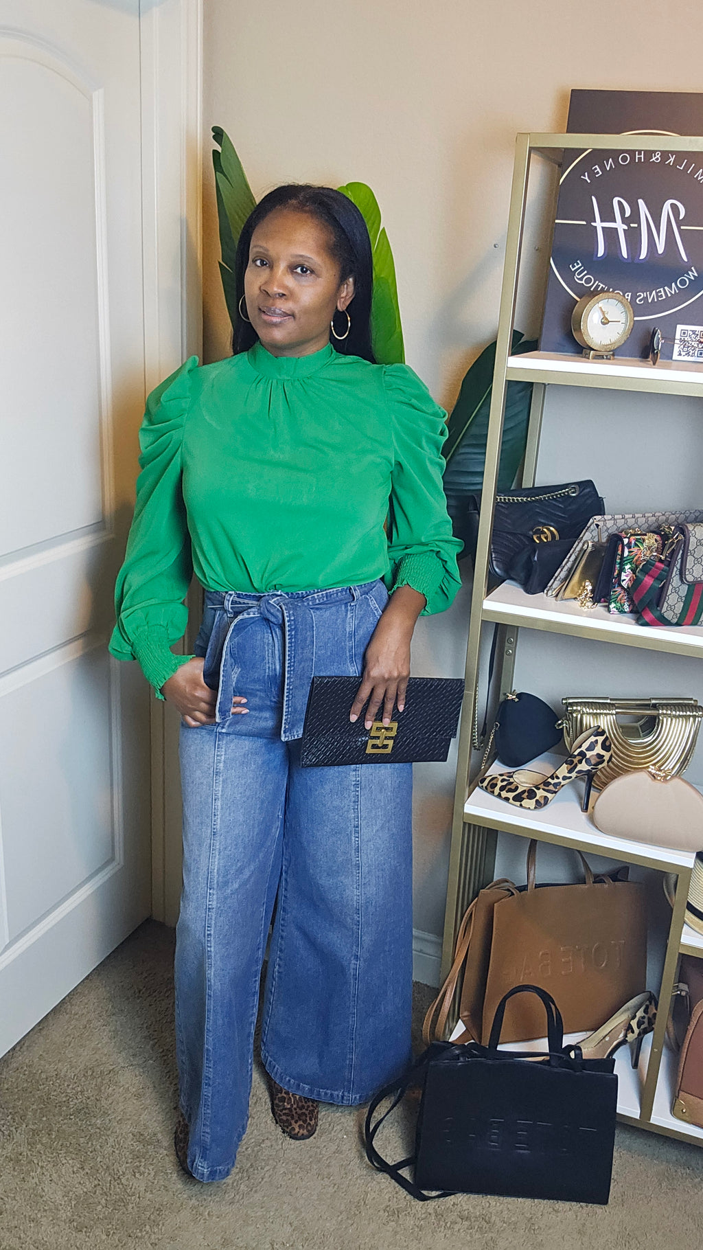 green blouse|girl next door top