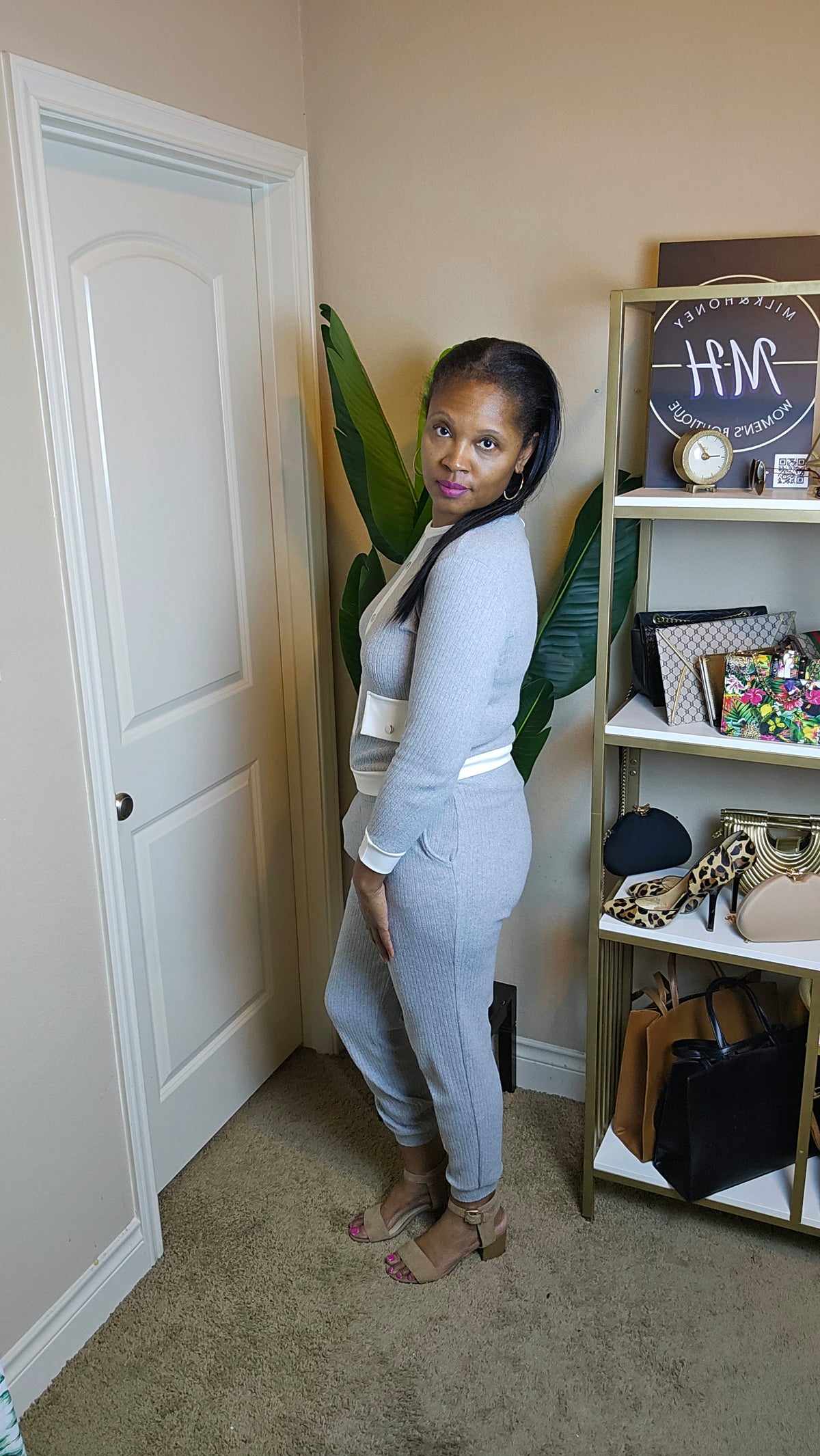 Grey two piece set| looking for it set