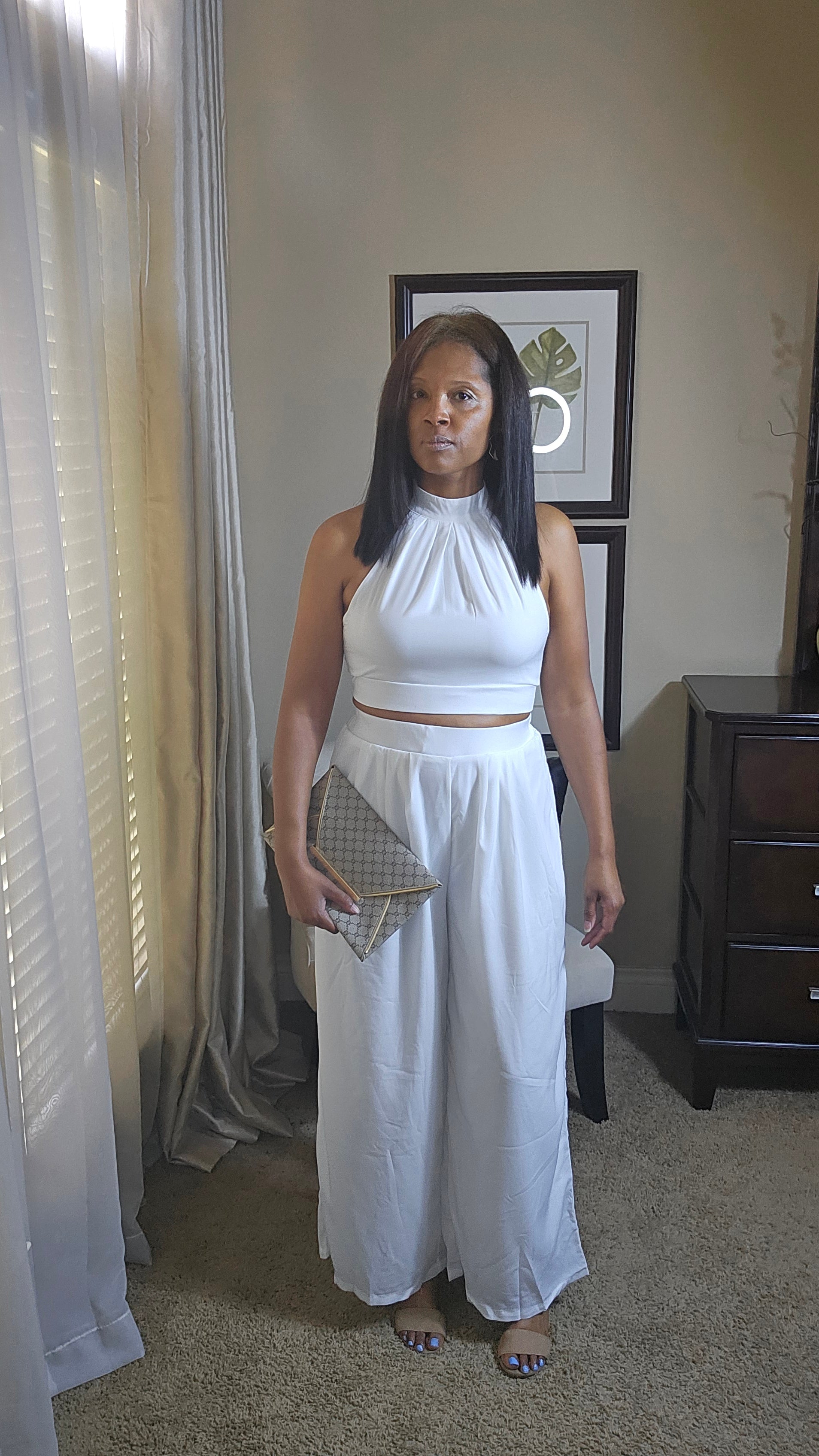 Live in the moment set|white