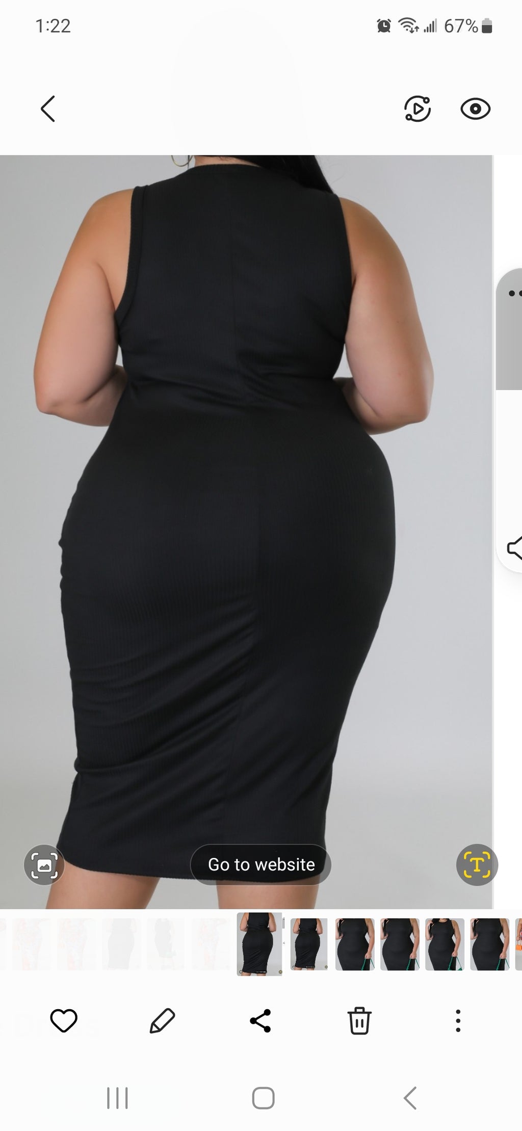 Lillie love dress| curvy plus| black|